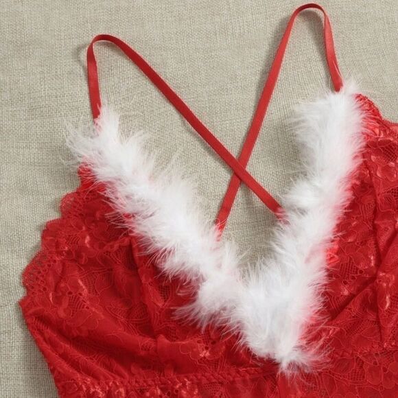 Ms. Claus Santa Lingerie Costume - Picture 9 of 9